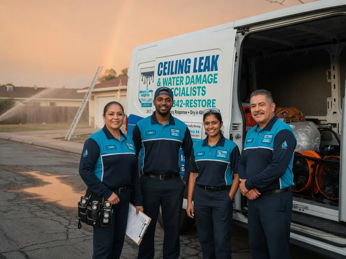 Ceiling Leak Cleanup company in Brownsville, VT